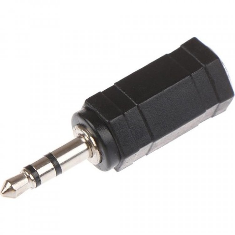 2.5 mm dişi 3.5 mm erkek kulaklık çevirici jak