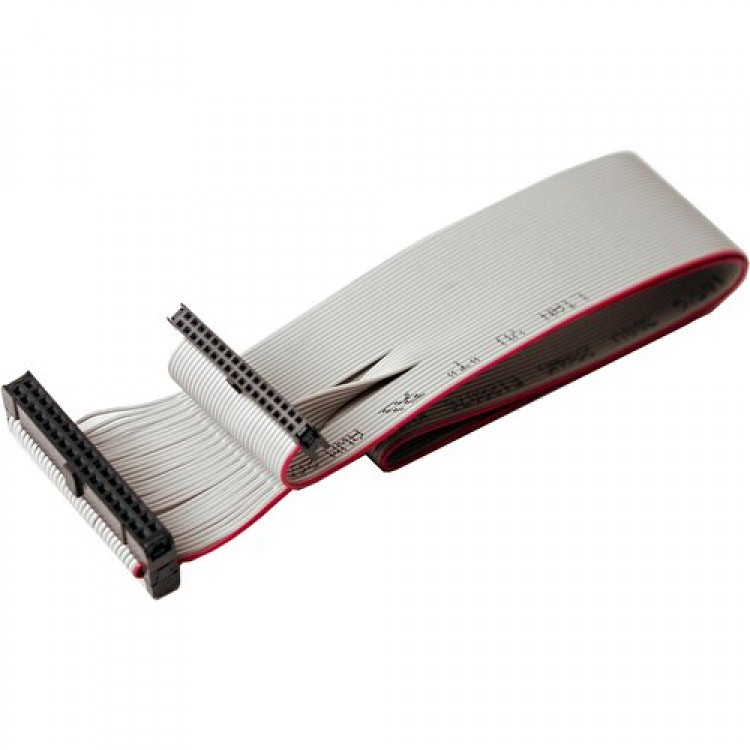 Disket kablosu 34 pin dişi dişi kablo fdd kablosu 25 cm19" Disket Sürücü Kablosu (2) 34 pin 2,54 mm PITCH DİŞİ Konnektör