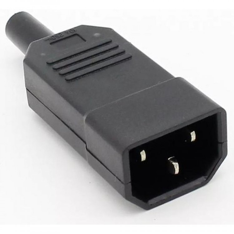 Erkek power soket kablo tipi erkek power konnektör erkek power fiş