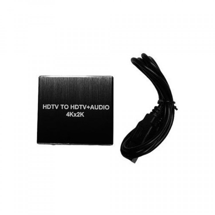 Hdtv audio extractor hdmi 4k 2k ses ayırıcı hdmi giriş optik aux çıkış