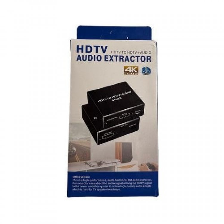 Hdtv audio extractor hdmi 4k 2k ses ayırıcı hdmi giriş optik aux çıkış