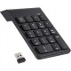 Kablosuz numaratör usb kablosuz keypad