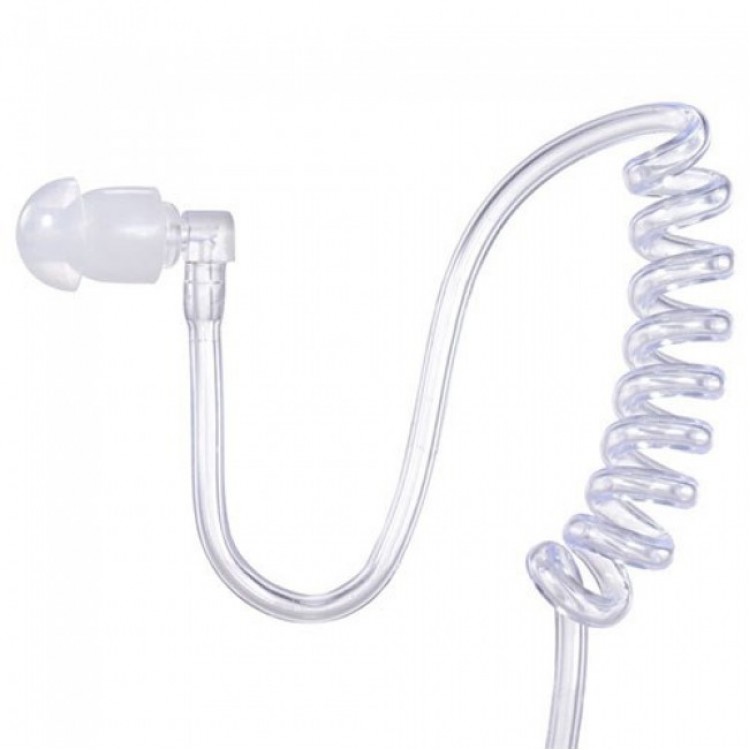 mikrofonlu Koruma kulaklığı güvenlik kulaklığı tekli spral kulaklık şeffaf koruma kulaklığı