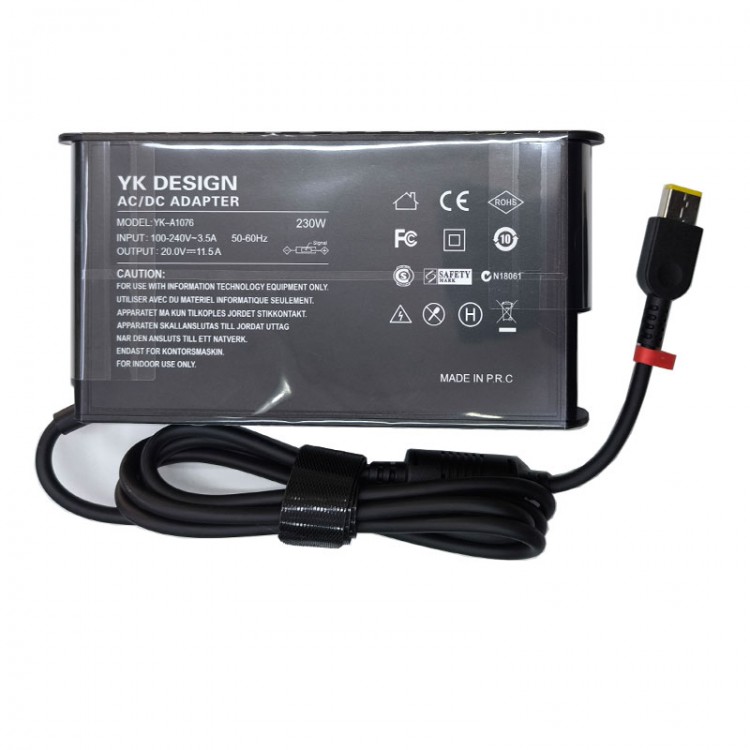 Leneova ile uyumlu 19v 11.5A usb kare uç 230w notebook adaptörü Leneova ile uyumlu 19v 11.5A usb kare uç 230w notebook adaptörü