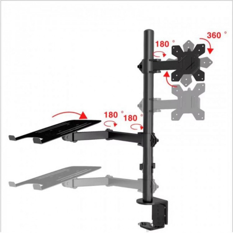 Masa üstü monitör macbook askı aparatı masa üstü televizyon notebook askı aparatı