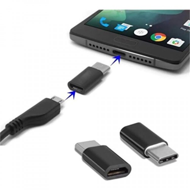 Micro usb typec çevirici micro usb type-c dönüştürücü adaptör