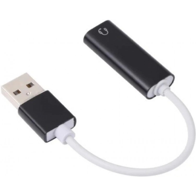 Mikrofonlu kulaklık usb çevirici  usb ses kartı 7.1 tek girişli usb ses kartı
