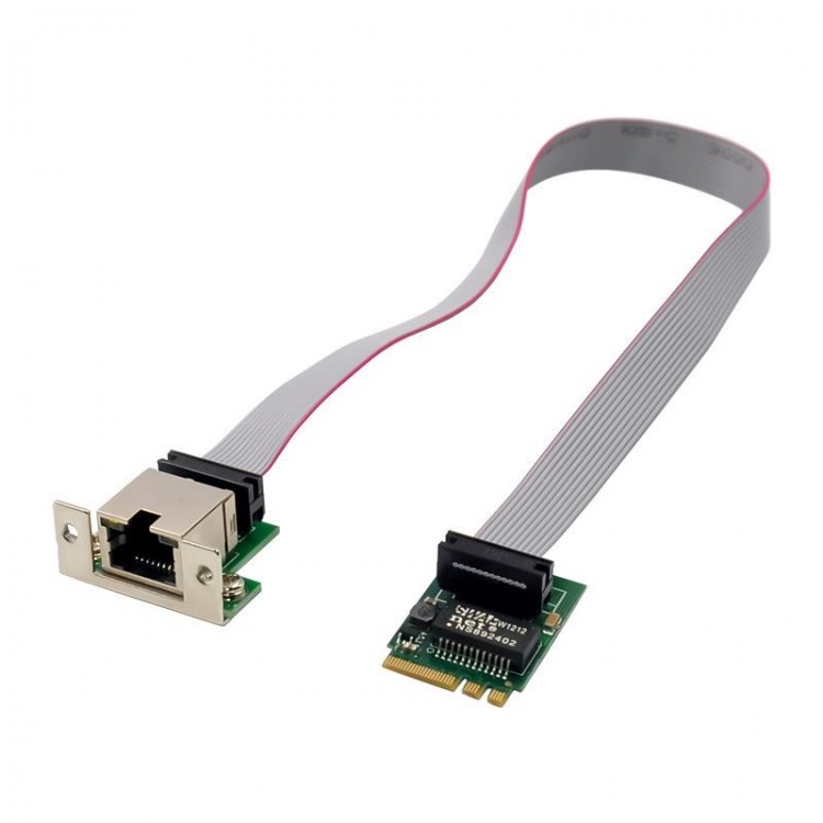 Mini pci express ethernet kartı M.2 A+E To RTL8111F Gigabit Ethernet kartı