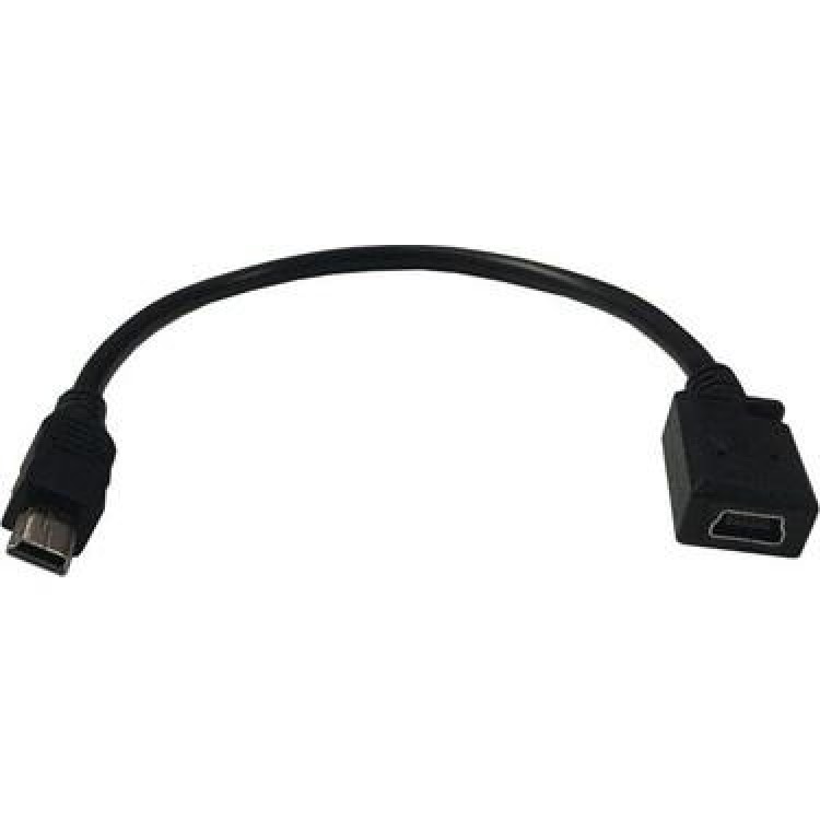 Mini usb dişi erkek uzatma kablosu 5 pin mini usb dişi erkek kablo 20cm