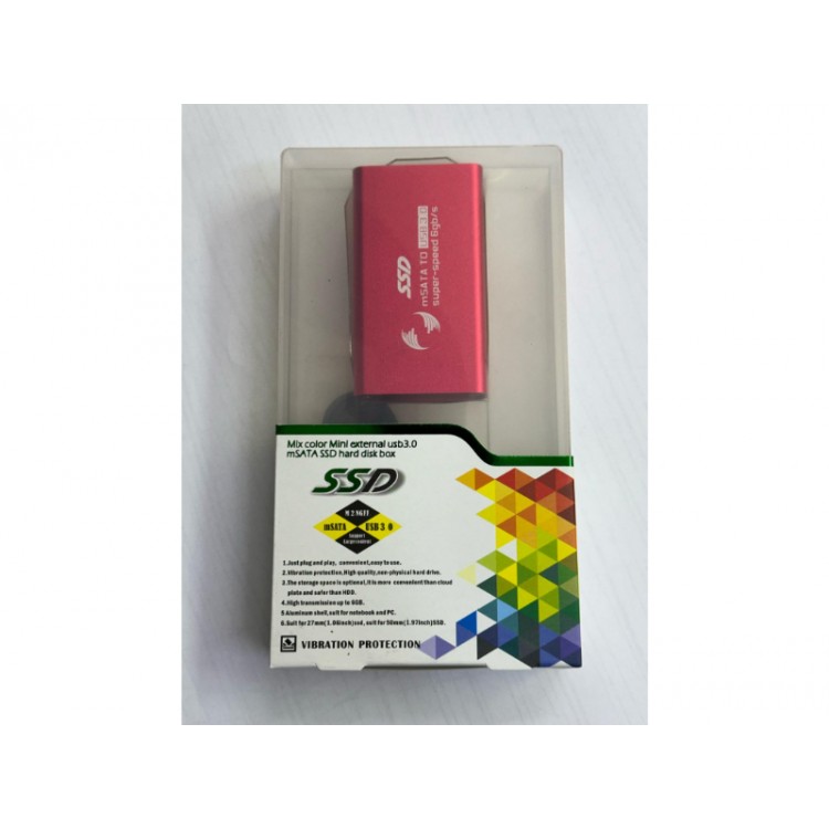 Msata kutu m-sata ssd kutusu harici msata ssd kutusu usb 3.0 msata kutu