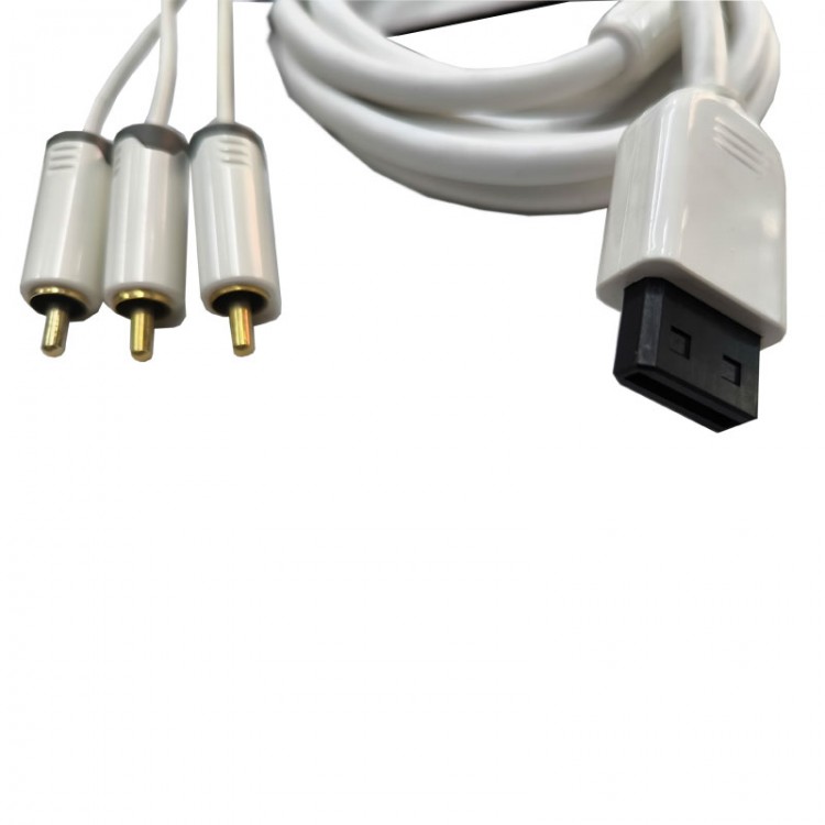 Nintendo wii uyumlu rca av ses ve görüntü kablosu