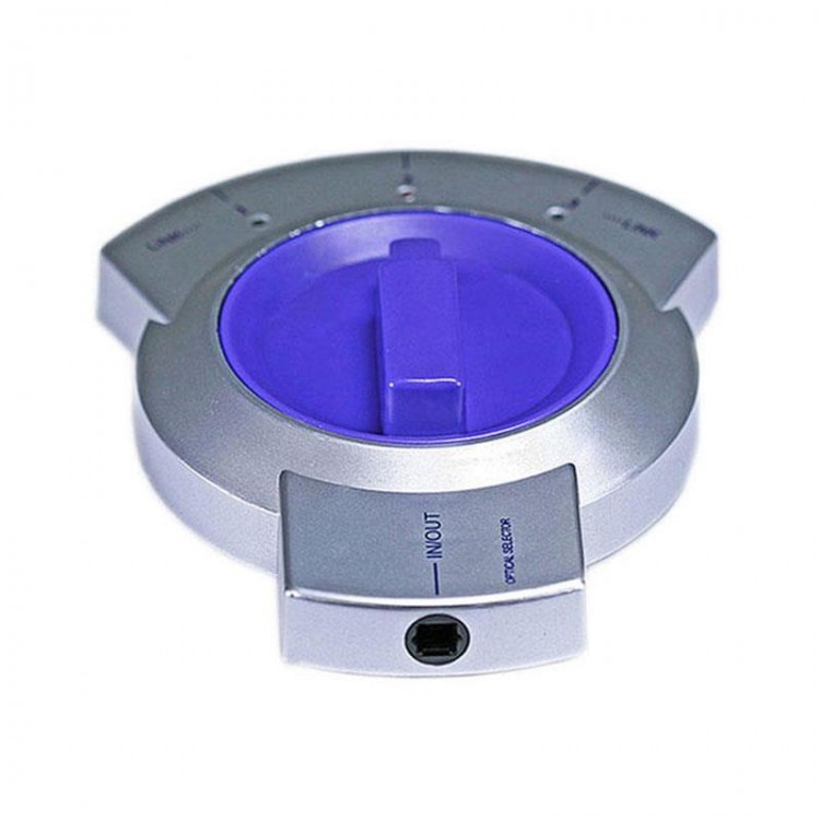 Toslink manuel switch manuel anahtarlı in/out optik switch