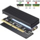 PCIe X16/X8/X4 m.2 ssd nvme ssd çevirici Kart Alüminyum soğutuculu çevirici