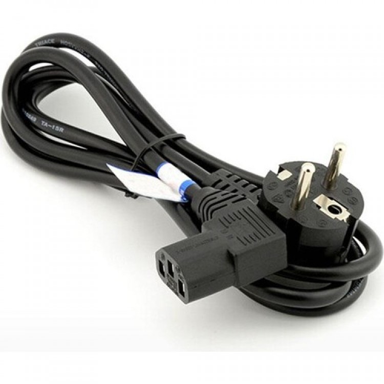 Power  kablosu 90 derece L power kablo 3x0.75 mm kanlo 3metre