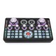 Profosyonel canlı yayın ses kartı profosyonel audio mixer 48 volt canlı yayın ses kartı