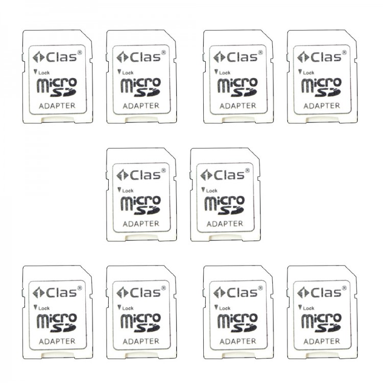 Mikro SD çevirici adaptör boş çevirici micro sd adaptör 10'lu paket