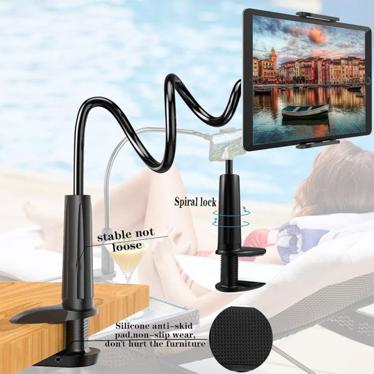 Sıkıştırmalı telefon tutucu masa için çıkıştırmalı telefon tutucu 60 cm Sıkıştırmalı telefon tutucu masa için çıkıştırmalı telefon tutucu 60 cm