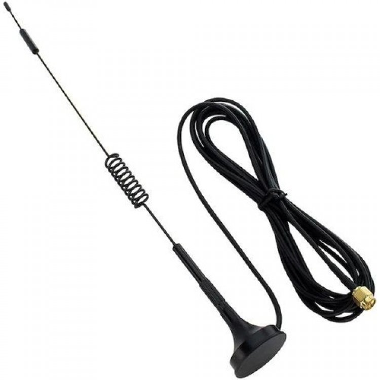 Sma erkek konnektör anten superbox anten 3 metre kablo uzunluğu