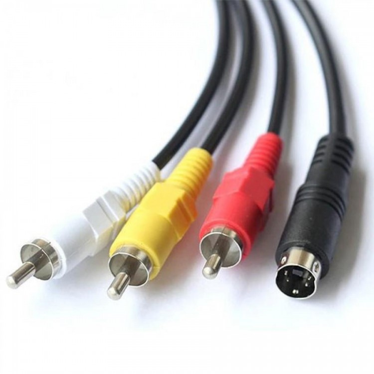 Sony uyumlu Kamera audio video AV-RCA ses ve görüntü Kablosu