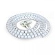 Beyaz Renk Spiral kablo toplayıcı kablo düzenleyici spiral Ø 0.28mm1,5m