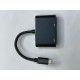 Type-c hdmi vga çevirici type-c vga hdmi çevirici CEP TELEFONLARINA OLMAZ