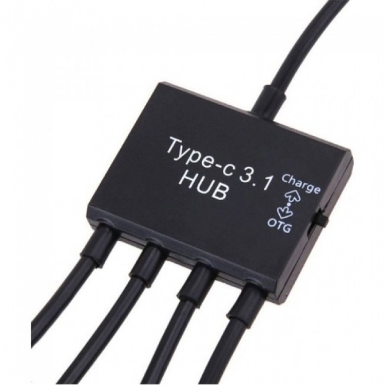 Typec otg type-c hub typec usb çoğaltıcı type-c 3 port usb çoklayıcı