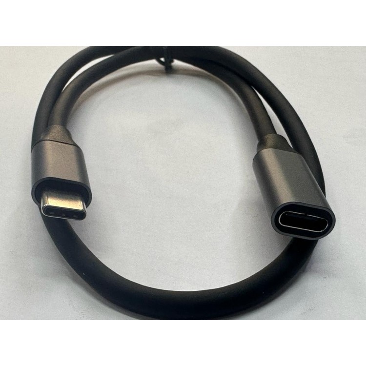 Typec uzatma kablosu type-c uzatma kablosu dişi erkek type c  kablo erkek dişi typec kablo 50 cm typec uzatma kablosu