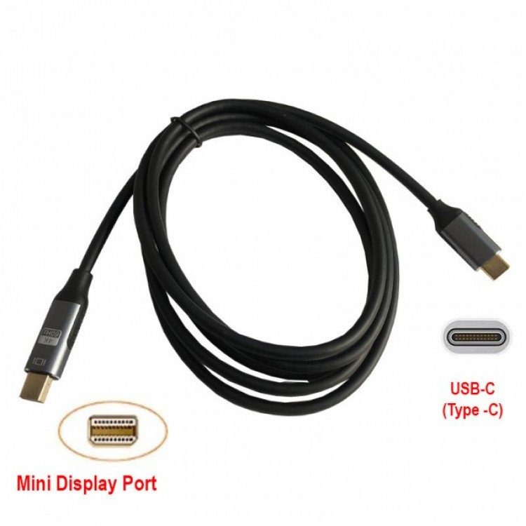 USB C 3.1 type c to mini display 4K 60Hz görüntü aktarıcı kablo 1.8m USB C 3.1 type c to mini display 4K 60Hz görüntü aktarıcı kablo 1.8m