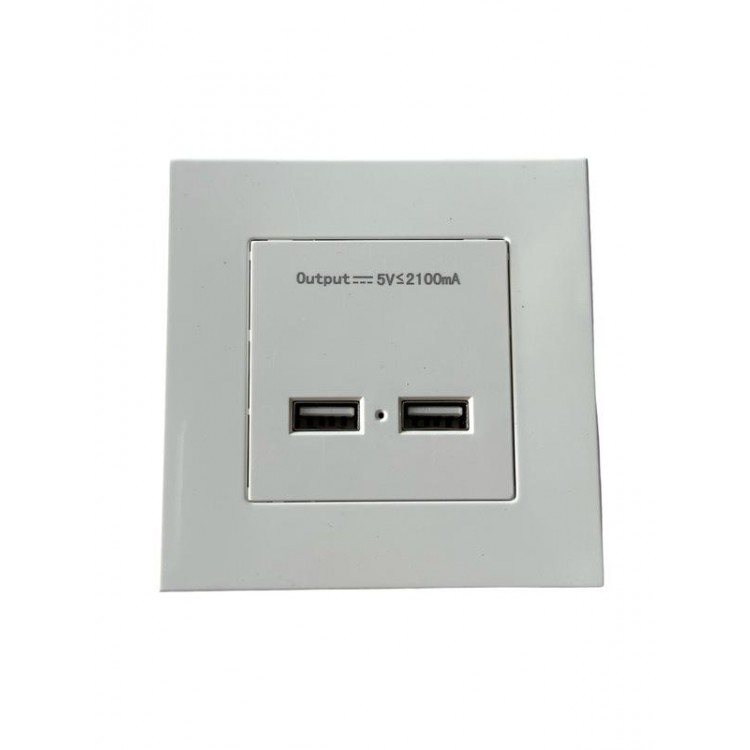 Usb priz 2 port sıva altı usb priz usb duvar prizi