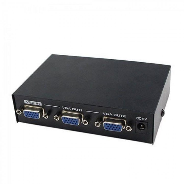 Vga 2 port monitör çoklayıcı 200 mhz vga splitter