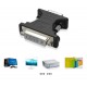 Vga dvi çevirici vga erkek dvi dişi 15 pin vga  erkek 24+5 dişi dvi çevirici