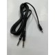 1.5 metre 3.5 mm stereo erkek 2 x 6.3 mm mono kablo amfi kablosu 1.5 metre 3.5 mm stereo erkek 2 x 6.3 mm mono kablo amfi kablosu
