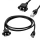 RJ45 Panel Tipi Ethernet Uzatma Kablosu Cat5e/Cat6 2m RJ45 Panel Tipi Ethernet Uzatma Kablosu Cat5e/Cat6 2m