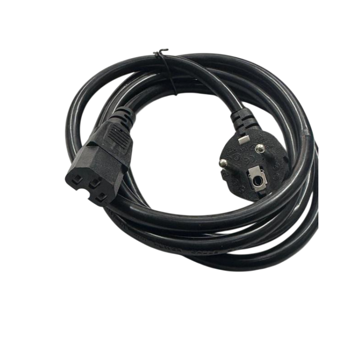 1.8 metre 1.5mm power kablo 3x1.5mm oluklu power kablo