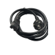 1.8 metre 1.5mm power kablo 3x1.5mm oluklu power kablo