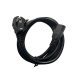 1.8 metre 1.5mm power kablo 3x1.5mm oluklu power kablo