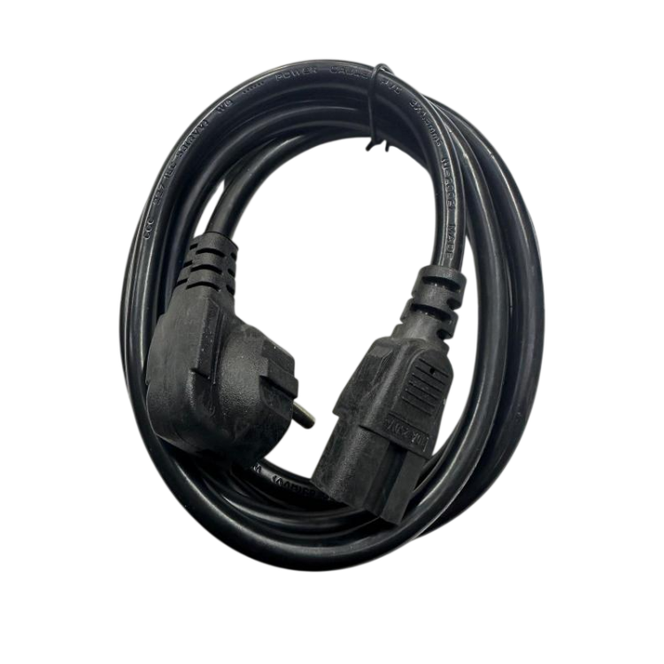 1.8 metre 1.5mm power kablo 3x1.5mm oluklu power kablo