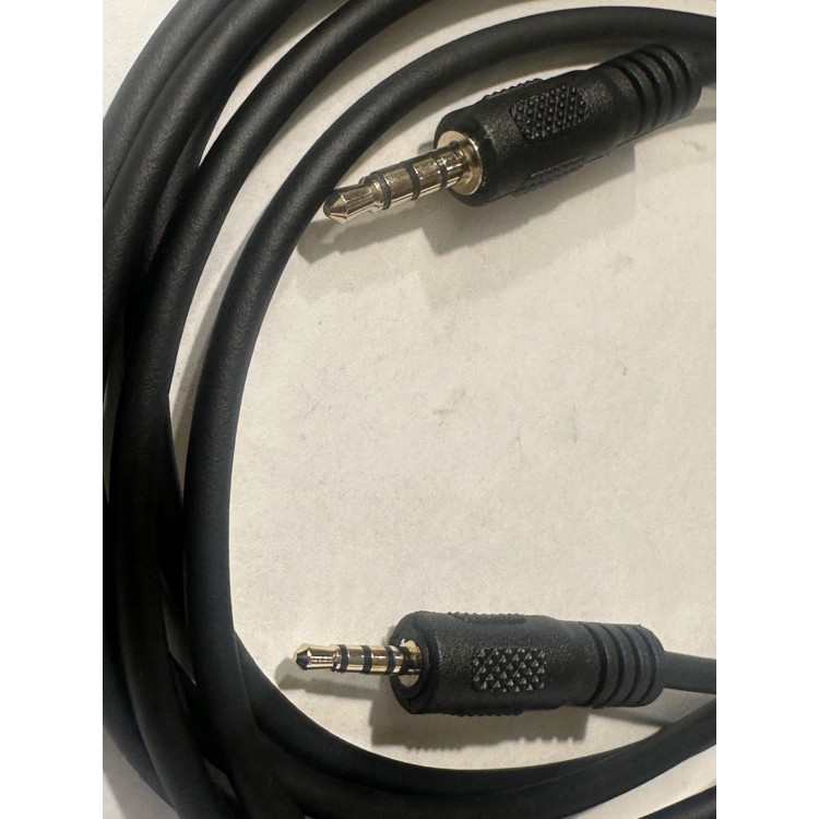 1.8 metre 2.5 mm 3.5 mm kablo 3 çizgi 4 boğum 3.5 mm 2.5 mm kablo