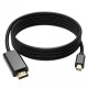 Mini displayport hdmi kablo 4k 2k minidisplayport hdmi kablo 1.8 metre Mini displayport hdmi kablo 4k 2k minidisplayport hdmi kablo 1.8 metre
