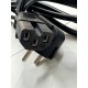 1.8 metre oluklu power kablo c15 power kablo 3x0.75 mm power kablo