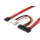 1 metre 22 pin sata data power 7 pin sata molex power