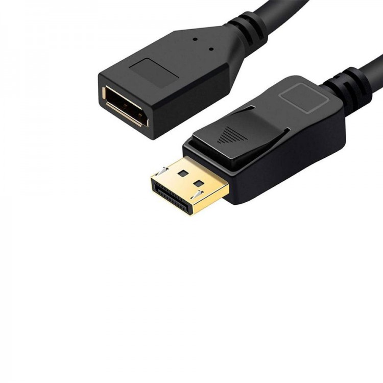 DisplayPort uzatma kablosu erkekten dişiye DisplayPort bağlantı Kablosu 1m DisplayPort uzatma kablosu erkekten dişiye DisplayPort bağlantı Kablosu 1m