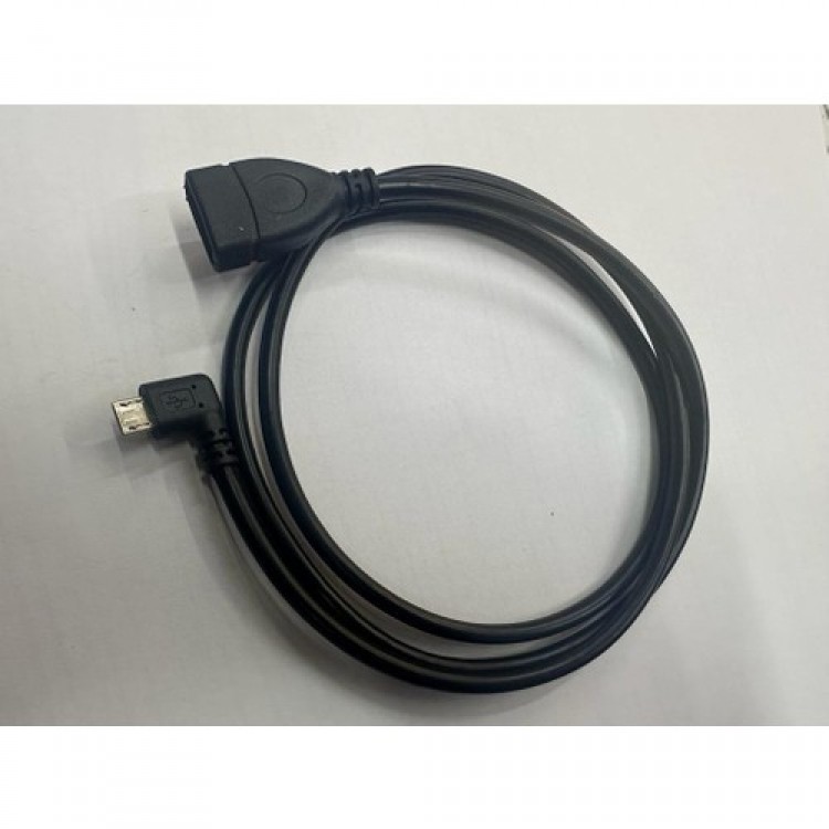 1 metre micro usb otg kablo 90 derece uzun micro usb otg kablo