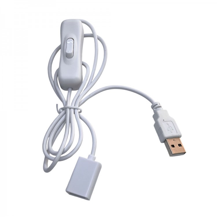Usb 2.0 Dişi Erkek On Off Açma Kapama Anahtarlı Uzatma Kablosu 1m Usb 2.0 Dişi Erkek On Off Açma Kapama Anahtarlı Uzatma Kablosu 1m