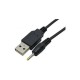 1 metre usb to 2.5x0.7 mm usb güç kablosu usb 2.5 mm 0.7 mm çevirici kablo