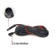 10 metre 5 pin 2.5 mm araç kamera kablosu 5 pin araç kamera kablosu