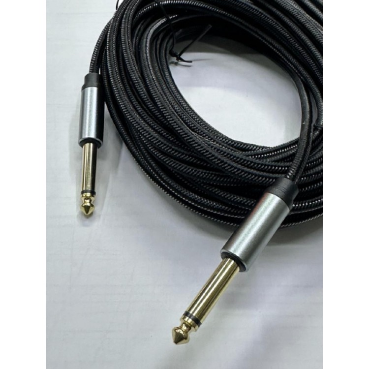 10 metre 6.3 mm amfi kablosu 10 metre mono 6.3 mm amfi kablosu