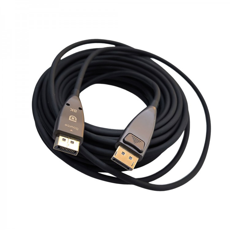 8k display port v1.4 fiber optik display kablo DP kablo 10 m 8k display port v1.4 fiber optik display kablo DP kablo 10 m