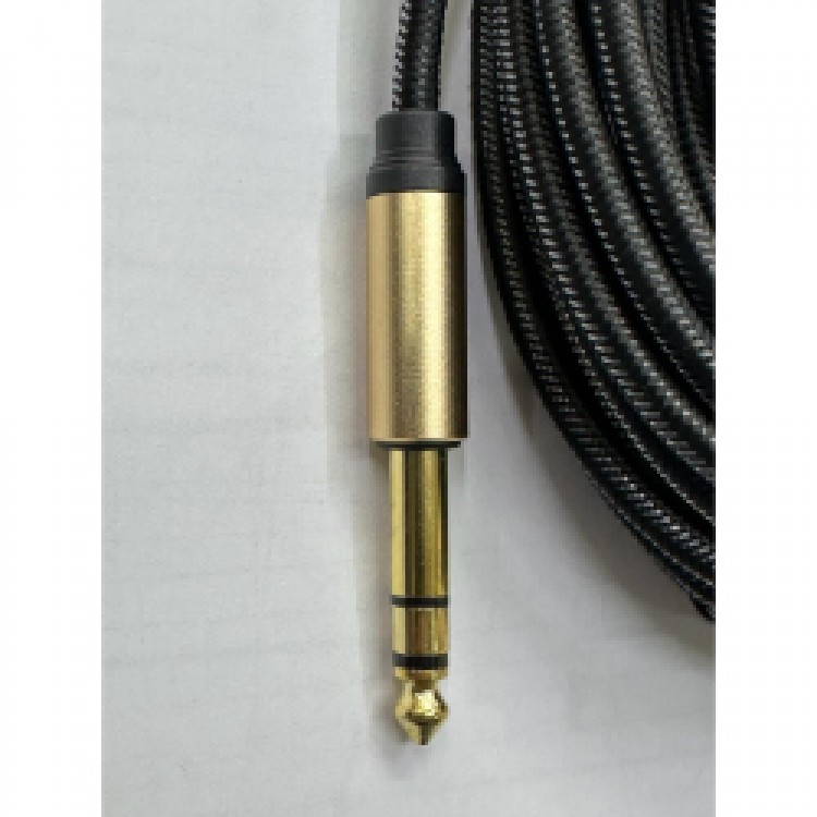 5 metre 6.3 mm stereo kablo 5 metre stereo amfi kablosu 6.3 mm 6.3 mm stereo kablo