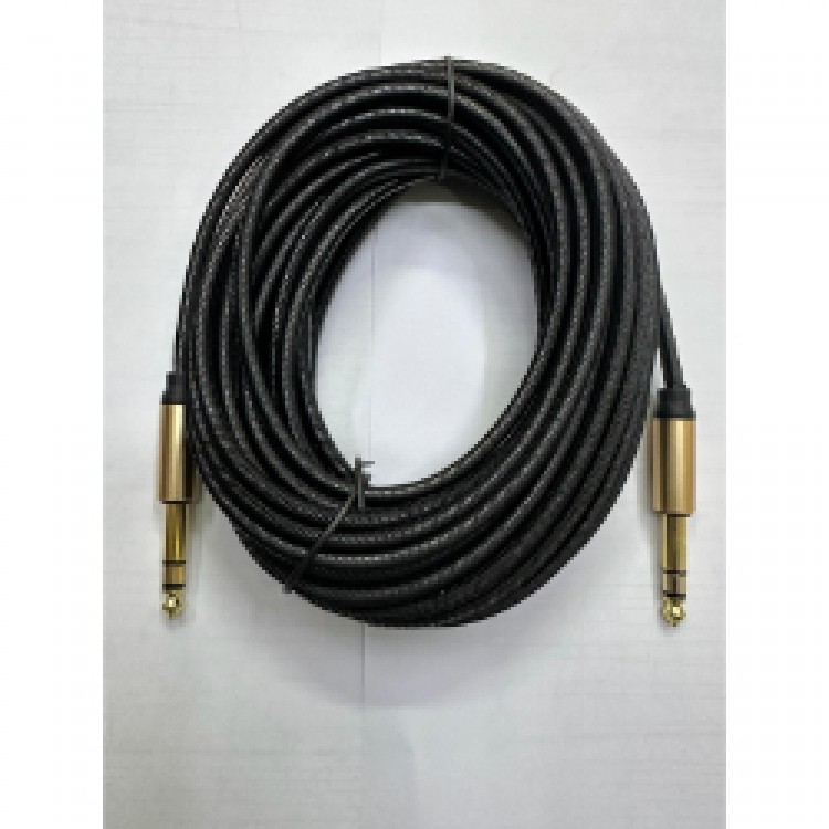 5 metre 6.3 mm stereo kablo 5 metre stereo amfi kablosu 6.3 mm 6.3 mm stereo kablo